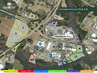 Plus de détails pour Development Sites | I-95 & I-20 Intersec – Terrain à vendre, Florence, SC